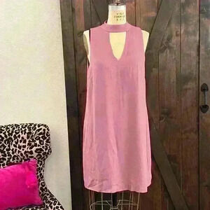 WAYF NWT Dusty Mauve Sheath Dress, Size M